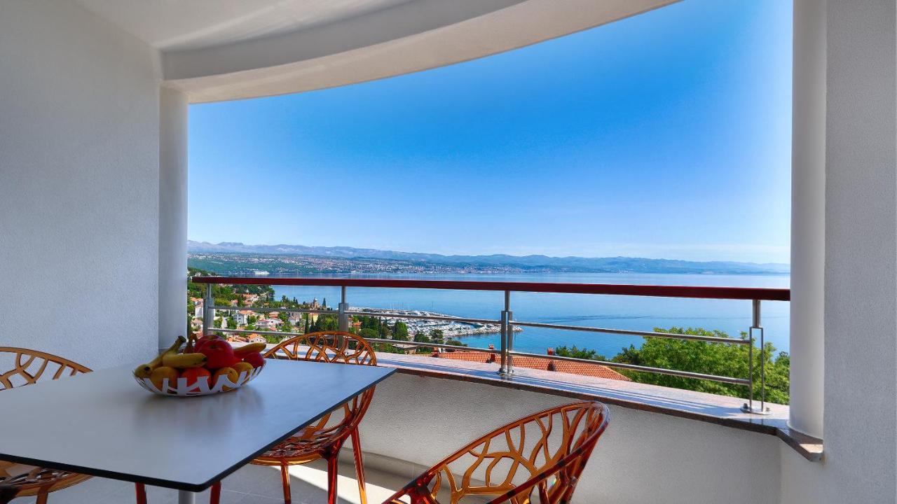 Sea View Apartment In Ičići Dış mekan fotoğraf