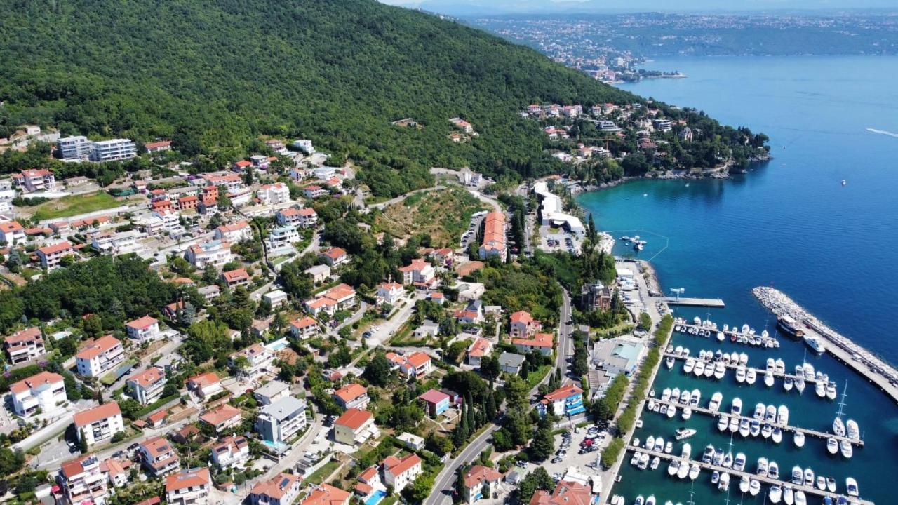 Sea View Apartment In Ičići Dış mekan fotoğraf